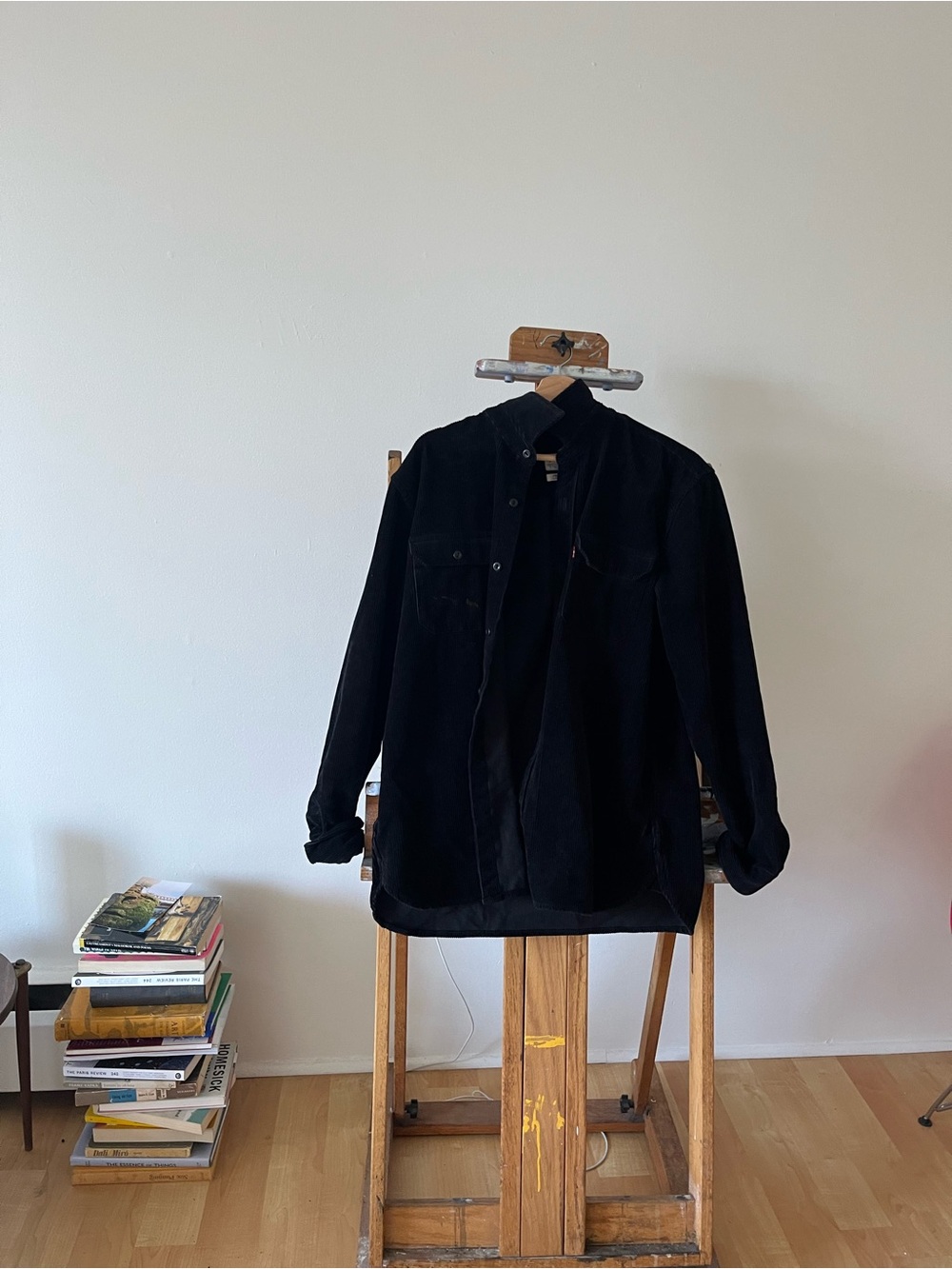 Levi's Black Corduroy Shirt Jacket